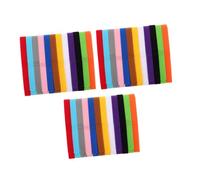 COLLBATH 36pcs Adjustable Newborn Puppy Collars for Kittens and Small Dogs Soft Nylon Colorful Identification Bands for Comfortable Fit and Easy Litter Recognition Variety