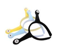 COLLBATH 3pcs Cute Snail Headband Animal Headband Snail Halloween Plush Christmas Headwear