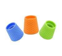 COLLBATH 3pcs Dog Shower Head Pet Outdoor Cleaning Sprayer for Dog Bathing Portable Pet Spa Grooming Supplies in Orange Blue Green
