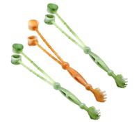 COLLBATH 3pcs Dual-use Massage Hammer and Back Scraper for Deep Muscle Relief Portable Handheld Pat Tool for Neck Back Waist Legs Material for Home Therapy