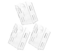COLLBATH 3pcs Live Aquarium Plants Hydroponic Planter Wall-mounted Aquatic Plant Cups Suction