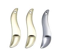 COLLBATH 3pcs Makeup Dig Scoop and Practical Cosmetic Spatula Set Portable Mask Pick Stick for Face Cream and Eye Cream Application Suitable for Skincare Use