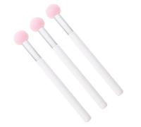 COLLBATH 3Pcs Makeup Sponge Powder Puff with Handle for Women High-density Soft Cosmetic Applicator for Concealer and Foundation Elastic for Home and Salon Use