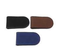 COLLBATH 3pcs Pu Leather Wallet Money Clip and Note Clip Slim Design for Credit Card Holder for Everyday Use as Cash Organizer and Bill Holder