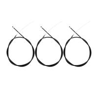 COLLBATH 3pcs Wheelchair Brake Cable Kit 43.3in Parking Brake Wire with Left with Right Hand Replacement for Folding Wheelchair and Mobility Scooter Accessories