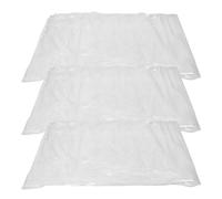 COLLBATH 3pcs White Plastic Greenhouse Film Sheeting for Small Farm Applications and Backyard Gardens, Flexible Season Extension Film Efficient Temperature Control for Lightloving Plants