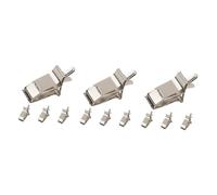 COLLBATH 3sets Garden Plant Clips Clips Bird Cage Stainless Steel Bird Cage 4pcs*3