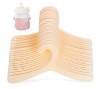 COLLBATH 40pcs Pet Apparel Hangers Dog and Cat Clothes Hangers Plastic Dog Coat Racks Drying and Organizing Racks