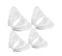 COLLBATH 4pc Set Pastry Skin Press Mould Chinese Dumpling Maker Press Tool Easy Dough Skin Wrapper Mould Kitchen Tortilla Presser
