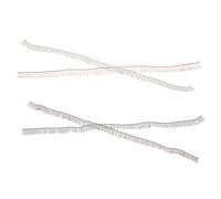 COLLBATH 4pcs Doll Eyelashes Wispy Fake Doll Eyelash Extension Nylon