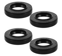 COLLBATH 4pcs Drum Spindle Oil Seal - Anti-Leak Washer Seal Compatible with Haier - Washing Machine Rear Bearing Replacement - Appliance Shaft Repair Parts