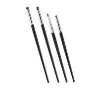 COLLBATH 4pcs Eyeshadow Brush Set for Eye Makeup Tool Eyeliner Brush Kit Portable for Daily Use