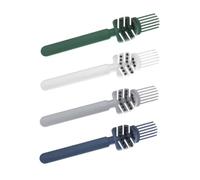COLLBATH 4pcs Hair Brush Cleaning Tools Compact Comb Cleaners for Home Use Lightweight Portable Hair Remover Brushes for Easy Dust and Lint Removal