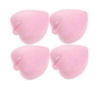COLLBATH 4pcs Heart Balloon Weights Elegant Pendant Anchors for Birthday Wedding and Shower Table Decorations Stress Setup for Memorable Celebrations