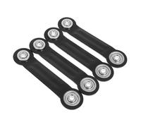 COLLBATH 4pcs Heavy Duty Glider Bearing Arm Brackets for Outdoor Furniture Smooth Operation Patio Glider Replacement Hardware with Mounting Holes Fit for Garden Bench Rocker Hole Diameter