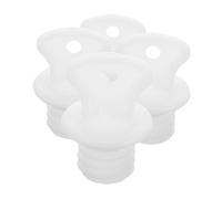 COLLBATH 4pcs Hot Water Bottle Plugs Rubber Sealing Tops Replacement Thermal Stoppers Warm Water Bottle Caps Leakproof Bag Heat Sealers