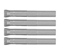 COLLBATH 4pcs Nail Drill Collet Chuck Replacement for Manicure Machines, Stainless Steel Three-jaw Spring Clamping System, Secure and Versatile for Professional Salons and Home Use