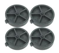 COLLBATH 4pcs Plastic Water Mill Fountain Wheel for Table Fountain Lightweight Natural Landscape Simulation for Indoor Bonsai Decoration