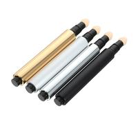 COLLBATH 4PCS Portable Concealer Pen Aluminum Liquid Foundation Dispenser Refillable Makeup Supply for DIY Cream Leak Resistant Pressing Tubes and Reusable for Professional and Beginner Use