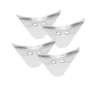 COLLBATH 4pcs Replacement Stainless Steel Electric Kettle Spout Covers Leakproof Mouth Caps for Household Water Kettle