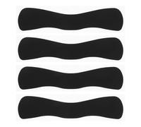 COLLBATH 4pcs Reusable Silicone Eyelash Extension Pads Soft Forehead Wave Cushions for Lash Isolation and Grafting Comfortable Hypoallergenic Lash Extension Accessories for Precise
