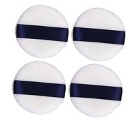 COLLBATH 4pcs round Powder Puff Makeup Cosmetics Dusting Beauty Tools for Women Girls