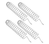 COLLBATH 4pcs Stainless Steel Squirrel Feeder Corn Holder Outdoor Bird Food Skewer Foraging Feeder Hanging Basket for Wild Birds and Squirrels Backyard