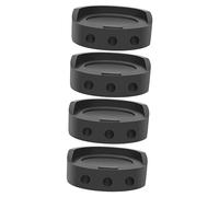 COLLBATH 4pcs Vibration-reducing Furniture Feet Mats for Washing Machines Refrigerators Non-slip Base Raising Pads Shockproof Tpu Design for Noise Reduction and Floor Protection