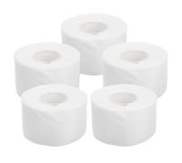 COLLBATH 5 Packs Disposable Cotton Neck Strips for Hair Cutting and Perming Adjustable Soft Cotton Barber Neck Protection for Salon Use for Professional Hairdressers