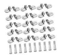 COLLBATH 5 Sets Eyeglass Repair Hinges with Screws Metal Replacement Parts for Sunglasses and Eyewear Frames DIY Friendly Fit Eyeglass Hinge Repair Kit