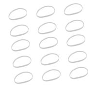 COLLBATH 5000pcs Large Elastic Hair Bands Thick High Elasticity Rubber Bands for Women Strong Hair Ties for Sports Travel and Daily Use