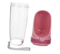 COLLBATH 500ml Pet Water Bottle Dog Water Dispenser Portable Drinking Bottle for Outdoor Walks