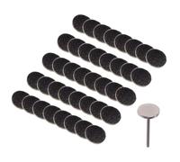 COLLBATH 50Pcs Pedicure Sanding Discs with Bearing 20Mm Sandpaper Pads for Electric Callus Remover Feet Dead Skin Removal Tool Professional Pedicure Supplies