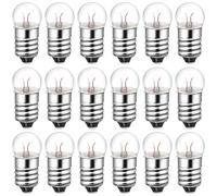 COLLBATH 50pcs Small Electrical Experimental Bulbs for School Circuits Miniature Light Bulbs for Flashlight and Circuit Display Practical Tools for Middle and Primary School Science