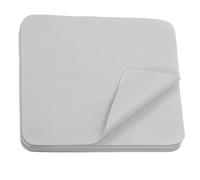 COLLBATH 50pcs Ultra-Soft Double-Sided Microfiber Glasses Cleaning Cloths for Lenses and Screens Suede Lens Wipes with Oil-Removing Lightweight Eyewear Cleaner in Light Grey for Daily Use