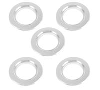 COLLBATH 5pcs Birds Breeding Box Anti-bite Ring Replace Old Or Broken Iron Parrot Nest Protector for Wooden Bird Nest Suitable for Pet Parrot Owners