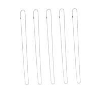 COLLBATH 5pcs Pet Bead Chain Necklace Alloy Chains for Dog Tags and Safe Replacement for Pet Accessories for Keychains and Pendants
