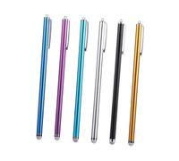 COLLBATH 6Pcs Capacitive Stylus Pens for Touch Screens Scratch-resistant Tips with Body Fingerprint Resistant Comfortable Compatible with Phones and Tablets