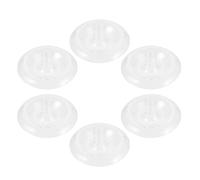 COLLBATH 6pcs Floating Floral Arrangement Holders Hydroponic Water Planters Stem Holders for Ikebana Vase Rooting Cuttings Decorative Flower Frog for Table and Water Gardens