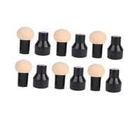 COLLBATH 6Pcs Mushroom Head Makeup Sponge Portable Beauty Puff for Liquid and Powder Foundation Wet Dry Use with Box and Handle Soft High-grade Cosmetic Applicator for Women