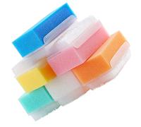 COLLBATH 6pcs Portable Bath Sponge Massage Brush Sensory Exercising Tool for Newborns Durable Easy to Clean Compact Design for Daily Body Washing for Bath Use