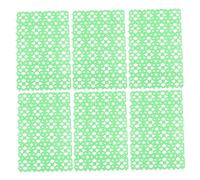 COLLBATH 6pcs Protective Pet Cushions Rabbit Foot Pads for Cage Slip-resistant Mats for Hamsters Puppies