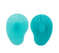 COLLBATH 6pcs Silicone Facial Brush for Daily Cleansing Gentle Manual Face Scrubber with Unique Cartoon Design Soft Stretchy Material Suitable for All Skin Types and Makeup Random Color