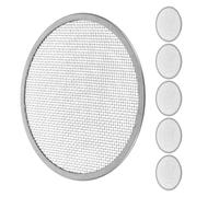 COLLBATH 6pcs Sprouting Jar Lids Kit with Stainless Steel Mesh Filter Screen, 82mm Wide Mouth Mason Jar Covers, Sturdy and Optimal Airflow for Household Sprouting Projects