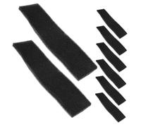 COLLBATH 8pcs Aquarium Filter Sponge Pads Cut Foam Inserts for Fish Tanks Ponds Freshwater Use Replacement Filter Media for Water Cleaning and Quiet Operation