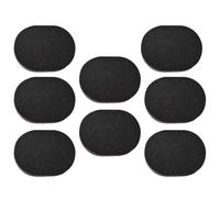 COLLBATH 8Pcs Facial Cleansing Sponges Bamboo Charcoal Makeup Powder Puff for Gentle Exfoliation and Daily Face Cleaning Reusable Cosmetic Sponges for Men and Women