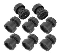 COLLBATH 8pcs Heightened Shockproof Refrigerator Bases Washing Machine Foot Mats Non-slip Booster Pad for Appliances Fridge Foot Mats