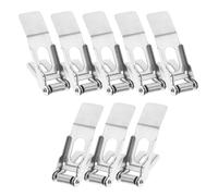 COLLBATH 8pcs Metal Spring Clips for Downlight Recessed Spotlights Ceiling Panel Lamps Retrofitting Clamps Easy Installation and Secure Fit
