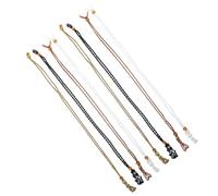 COLLBATH 8pcs Natural Stone Holder Necklaces Adjustable Woven Netting Crystal Pendant Holders Large Mesh Design for Men Women DIY Jewelry