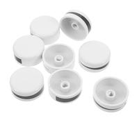 COLLBATH 8pcs Refrigerator Thermostat Knob Replacement Adjustable Rotary Dial for Fridge Temperature Control Easy Installation for Models Smooth Operation for Optimal Food Preservation